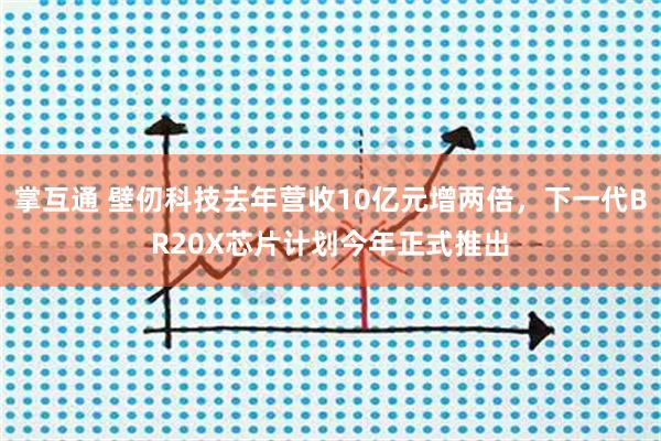 掌互通 壁仞科技去年营收10亿元增两倍，下一代BR20X芯片计划今年正式推出